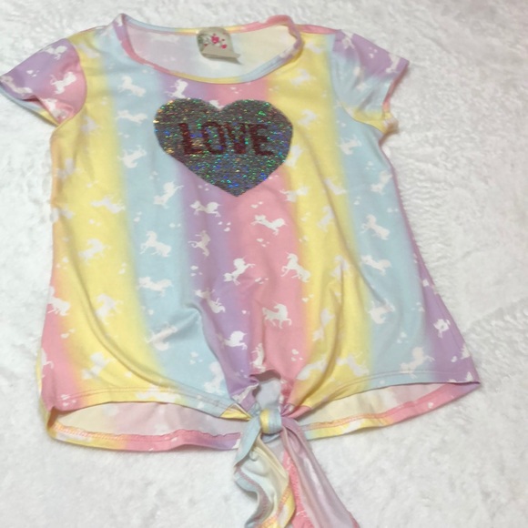 Blouse with unicorn 🦄 Print Size 10 - Picture 6 of 6